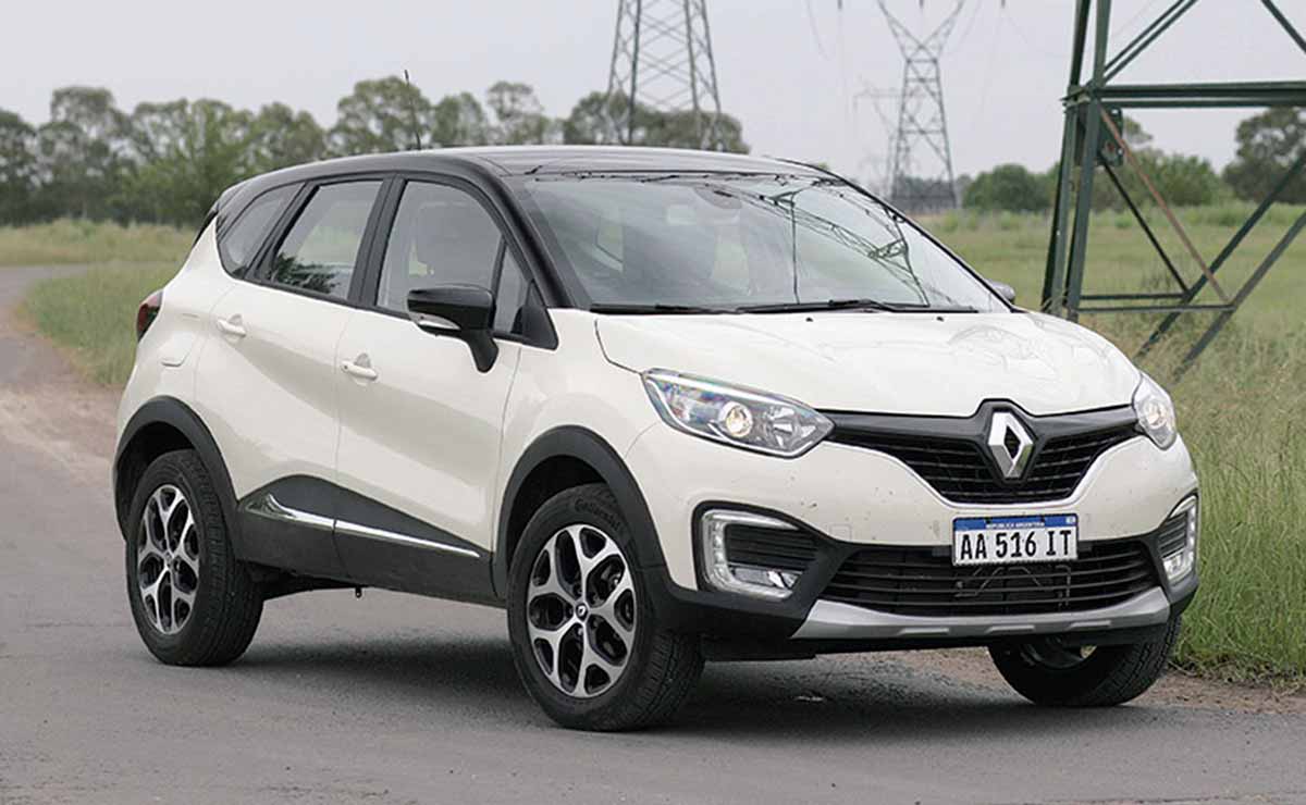 Renault Captur Intense fente