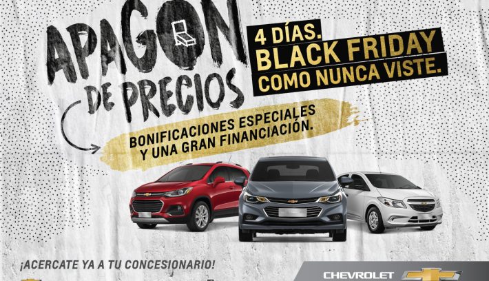 Apagón de precios Chevrolet