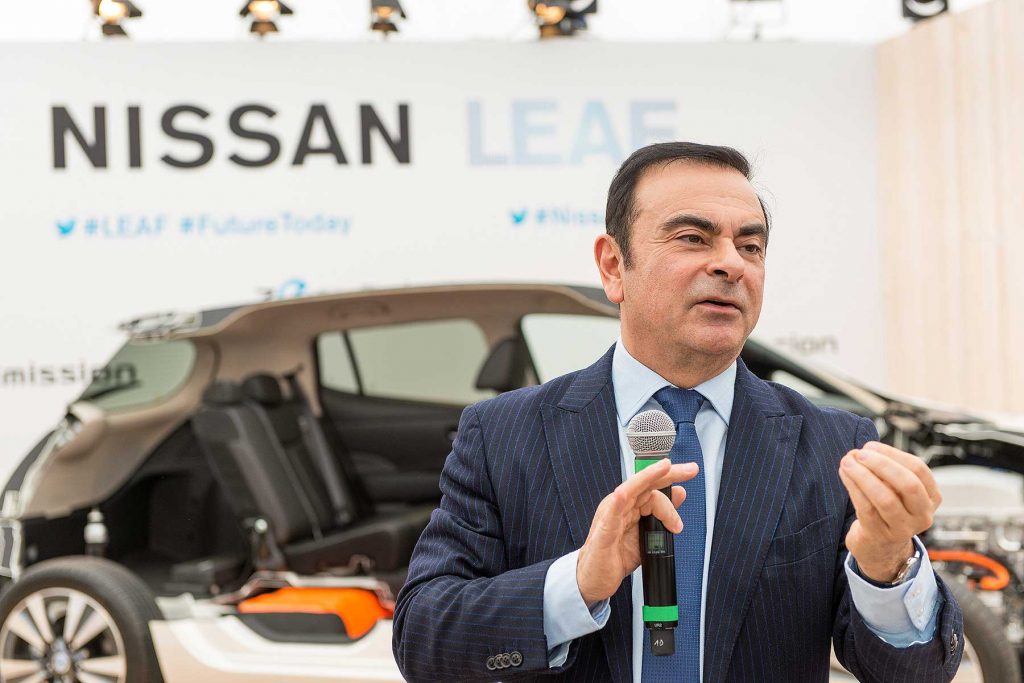 Carlos Ghosn Nissan Chairman