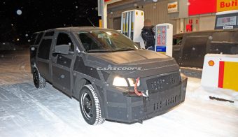 dee687dc fiat mobi pickup spy shots 16