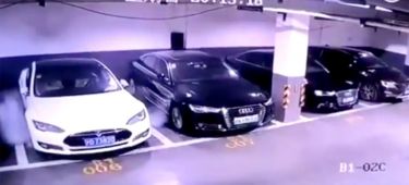tesla explota shanghai
