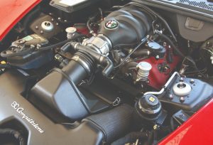 Alfa Romeo 8C motor