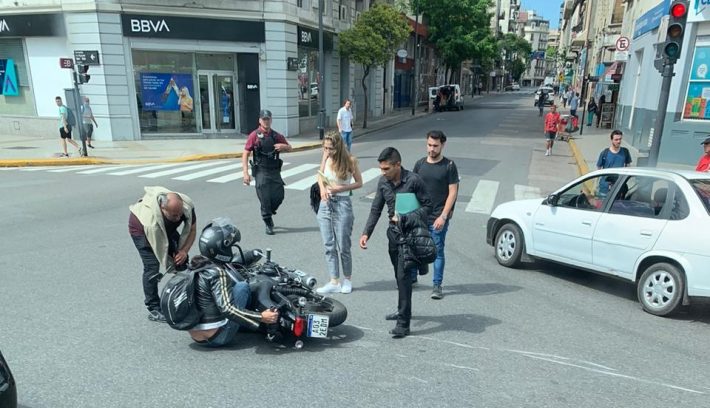 Accidente moto