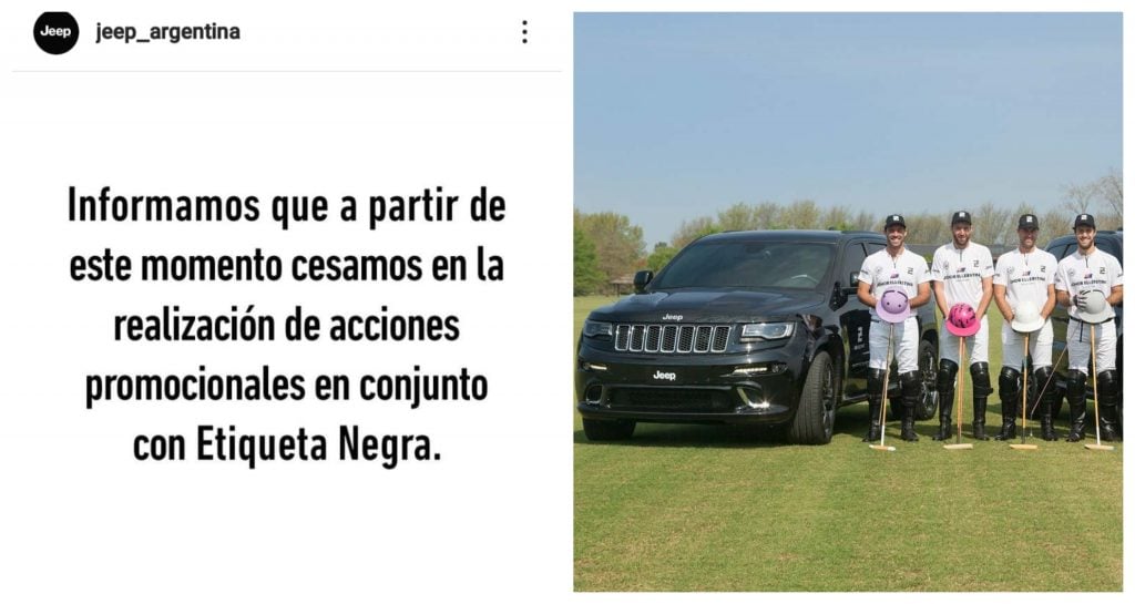 Jeep Argentina rompe relaciones con Etiqueta Negra » Auto Test