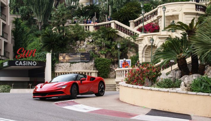 Ferrari Charles Leclerc Monaco 3