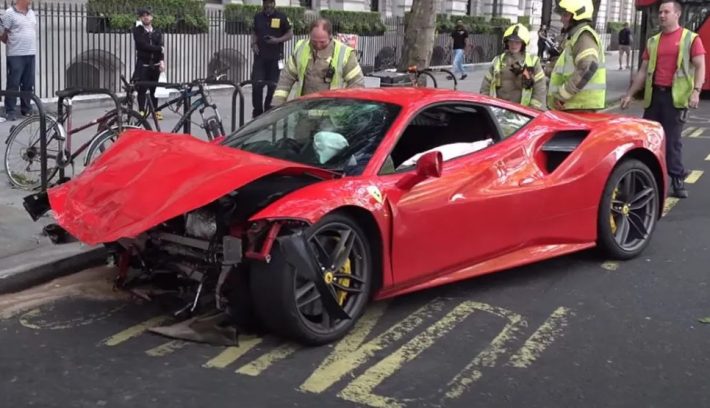 ferrari choque