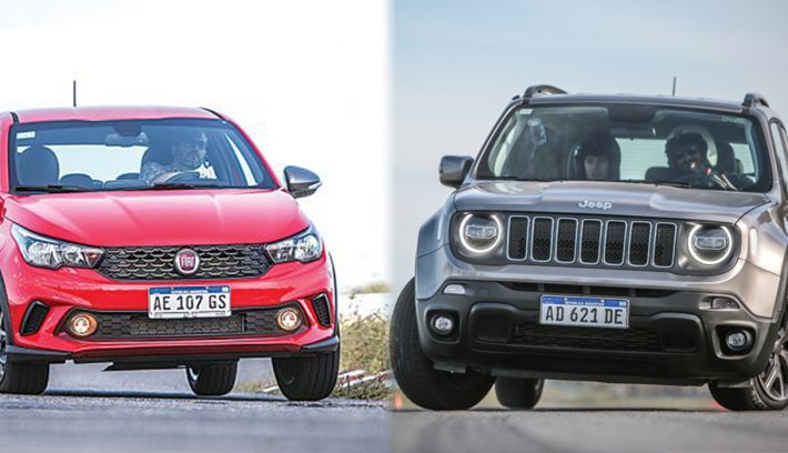 Fiat Argo y Jeep Renegade