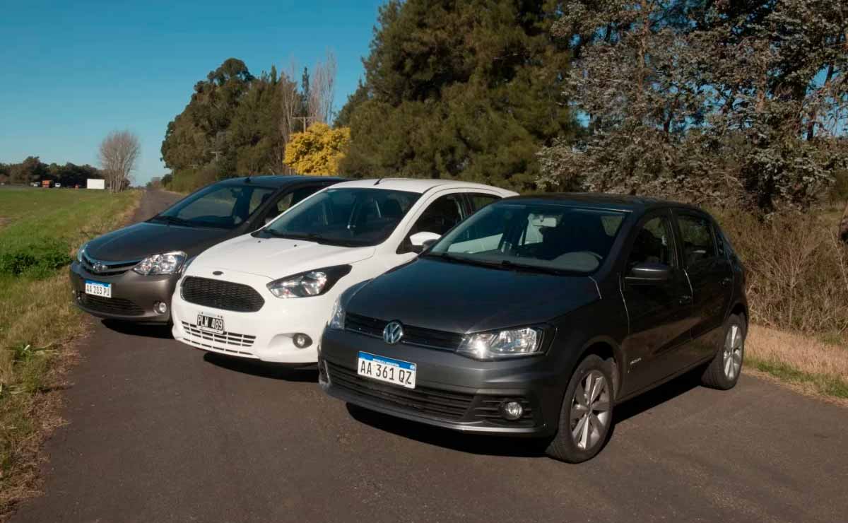 Ford-Ka-Toyota-Etios-VOlkswagen-Gol