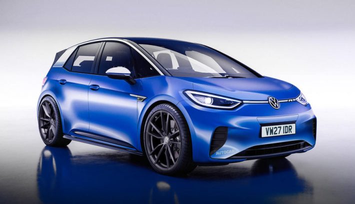 2 vw id3 r render 2020 static front