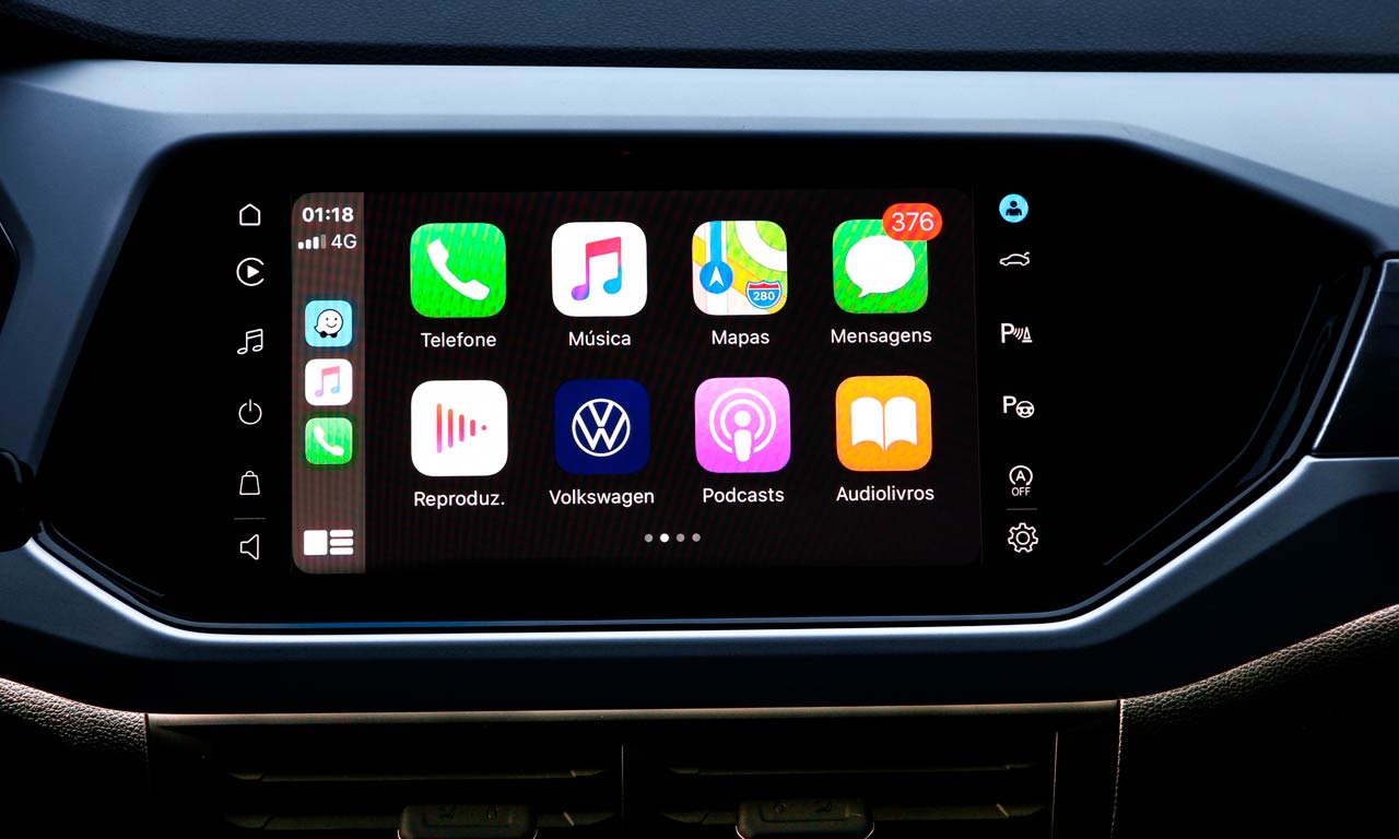 La nueva VW T-Cross 2021 contará con una pantalla de 10,1 pulgadas sin comandos físicos