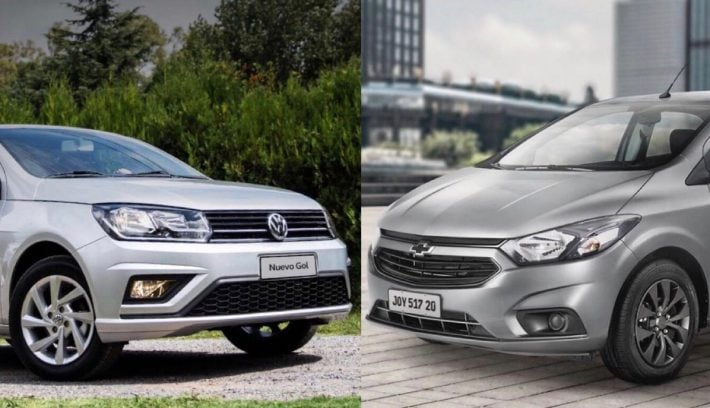 VW GOL TREND O CHEVROLET JOY