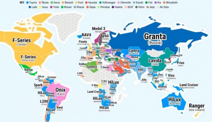 TOYOTA RANKING