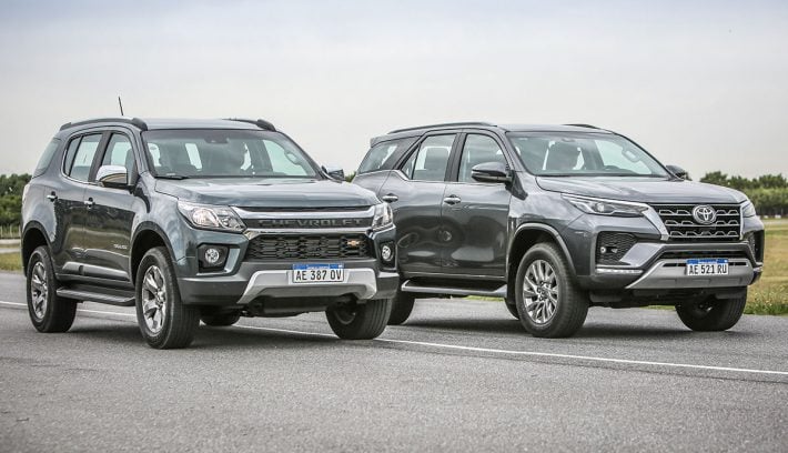 CHEVROLET TRAILBLAZER O TOYOTA SW4