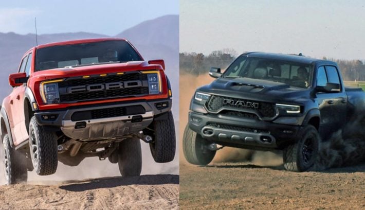 FORD F-150 RAPTOR O RAM TRX