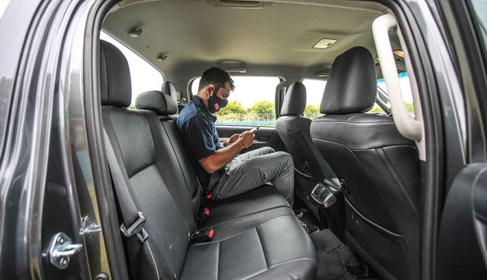 hilux habitabilidad