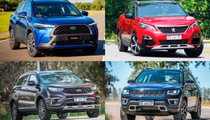 TOYOTA COROLLA CROSS RIVALES