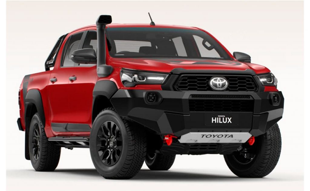 Motor V6 y 310 cv ¿se viene la Toyota Hilux más potente?