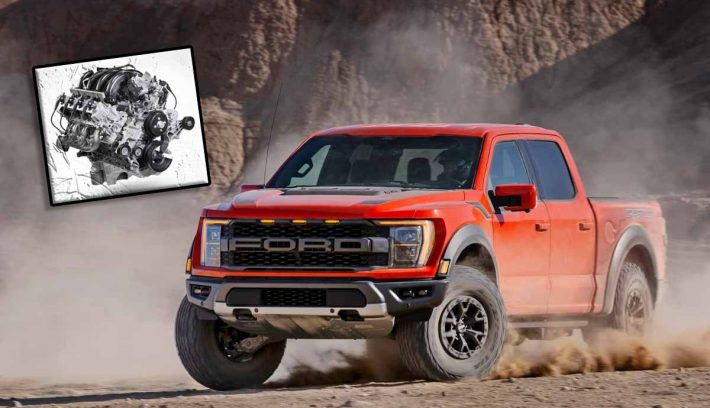 FORD F-150 RAPTOR R Y EL MOTOR V8