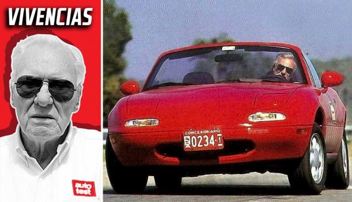 Mazda Miata derrapando