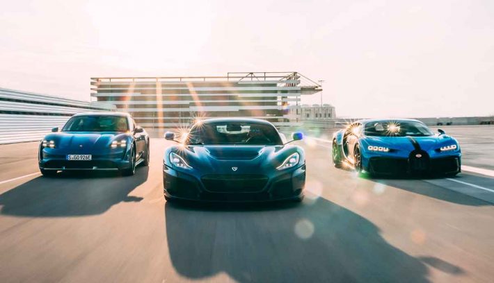 Rimac-Bugatti-Porsche