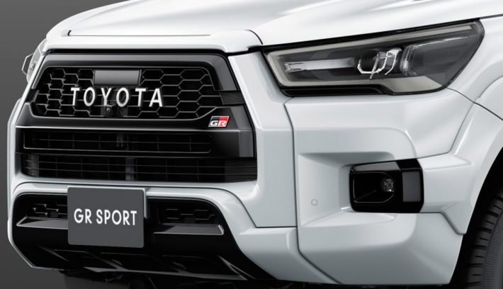 TOYOTA HILUX GR SPORT 2022 TROMPA