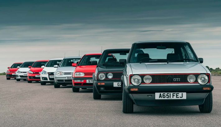 VOLKSWAGEN GOLF GTI MK1 AL MK8