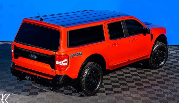Ford Maverick SUV trasera