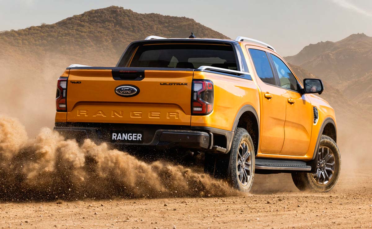 Ford Ranger 2022 acción