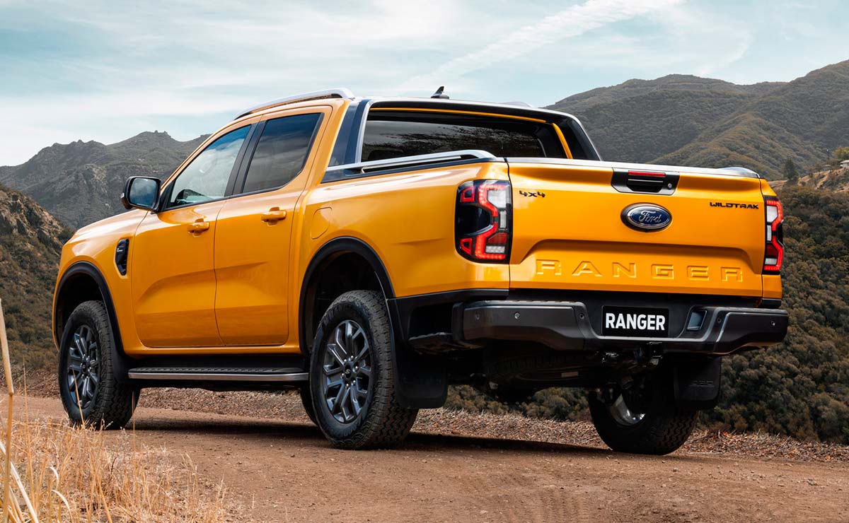Ford Ranger 2022 trasera