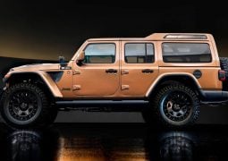 Jeep Wrangler Overlook perfil