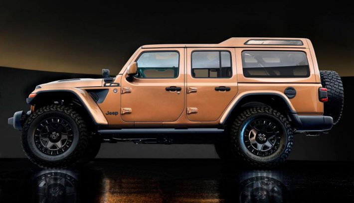 Jeep Wrangler Overlook perfil