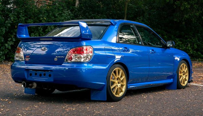 Subaru Impreza subasta trasera