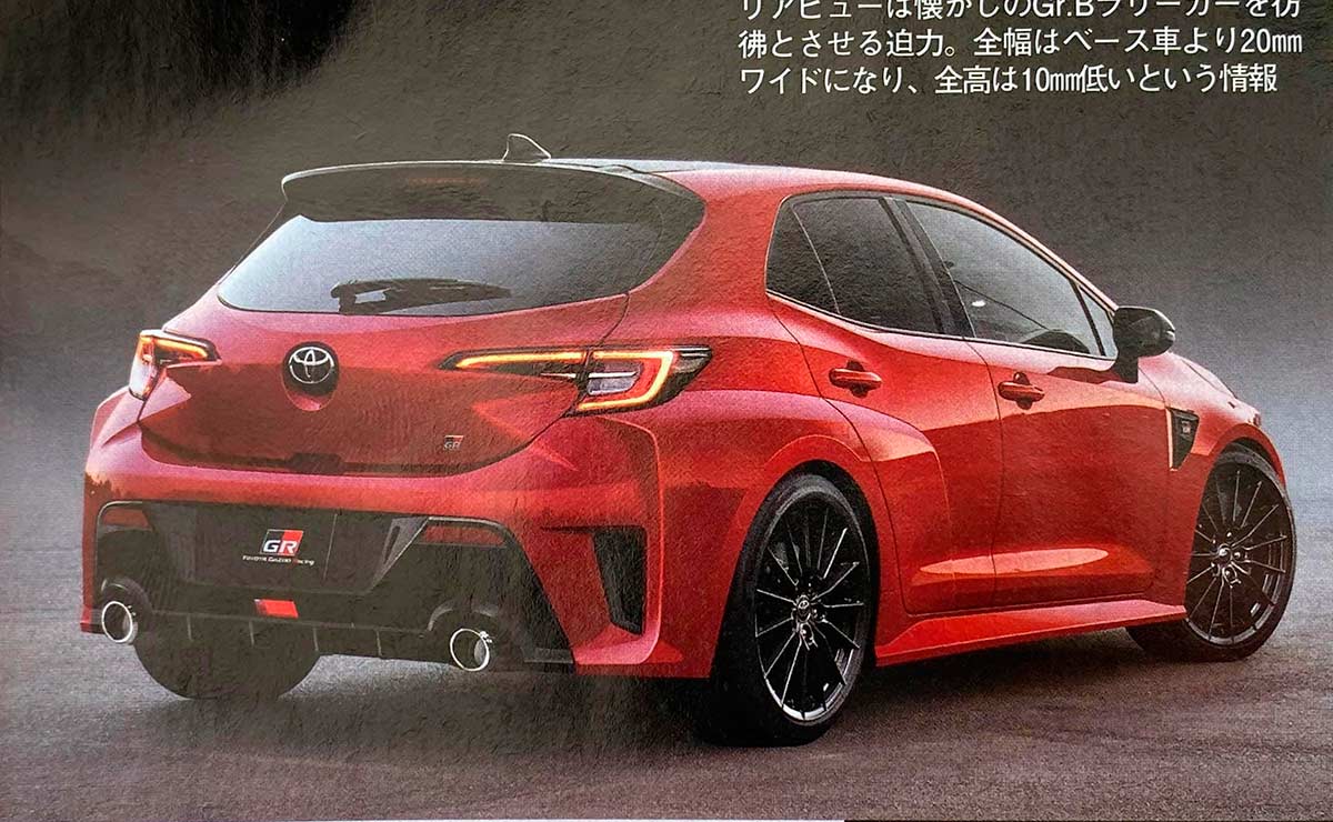 Toyota GR Corolla trasera