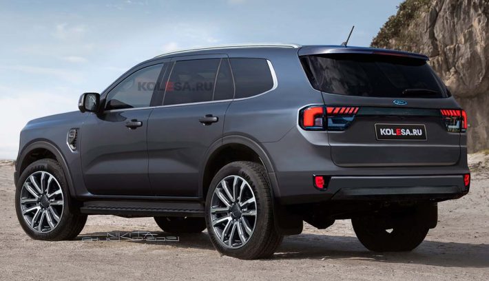 Ford Everest trasera
