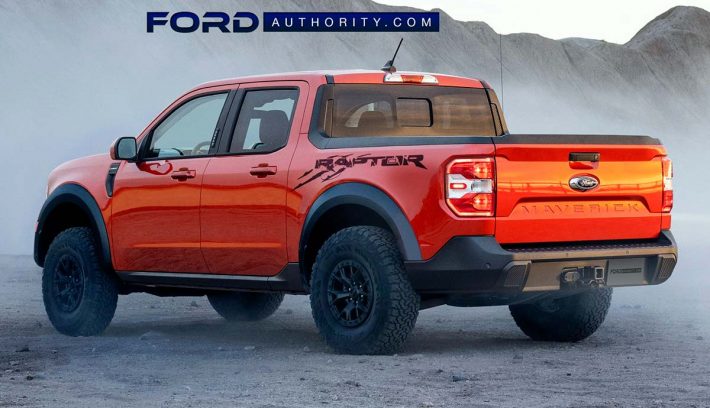 Ford Maverick Raptor trasera