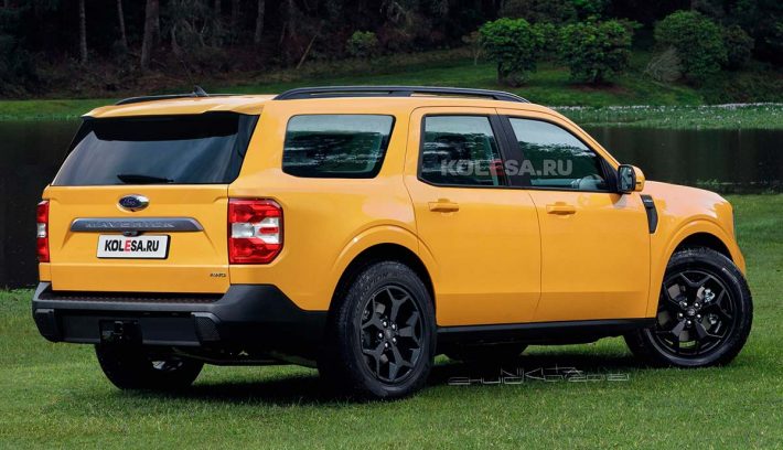 Ford Maverick variante SUV trasera