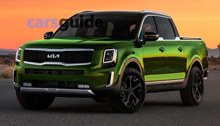 KIA pick up render