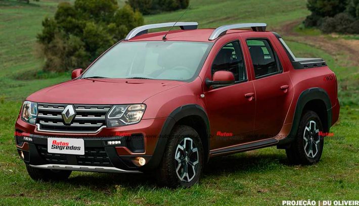 Renault Duster Oroch 2023 render