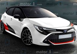 Toyota Corolla GR render