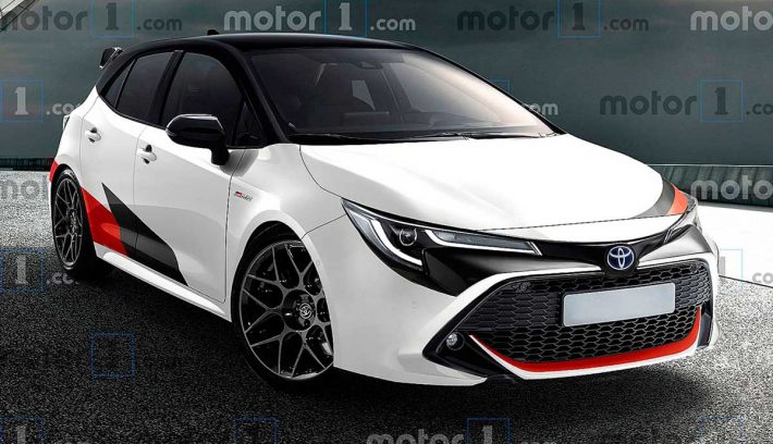 Toyota Corolla GR render