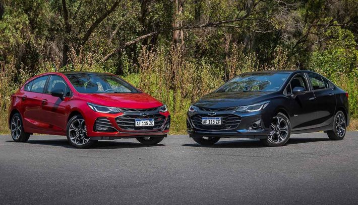 Chevrolet Cruze RS Midnight lanzamiento portada