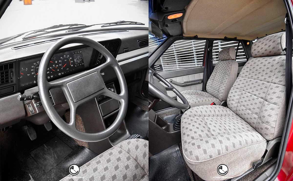 Fiat Regatta interior asientos
