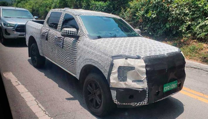 Ford Ranger 2023 brasil frente