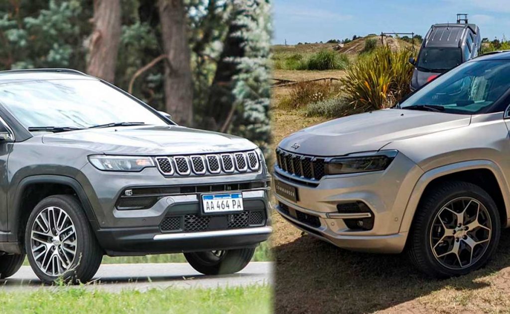 Jeep Compass vs Commander ¿cuáles son las principales diferencias?