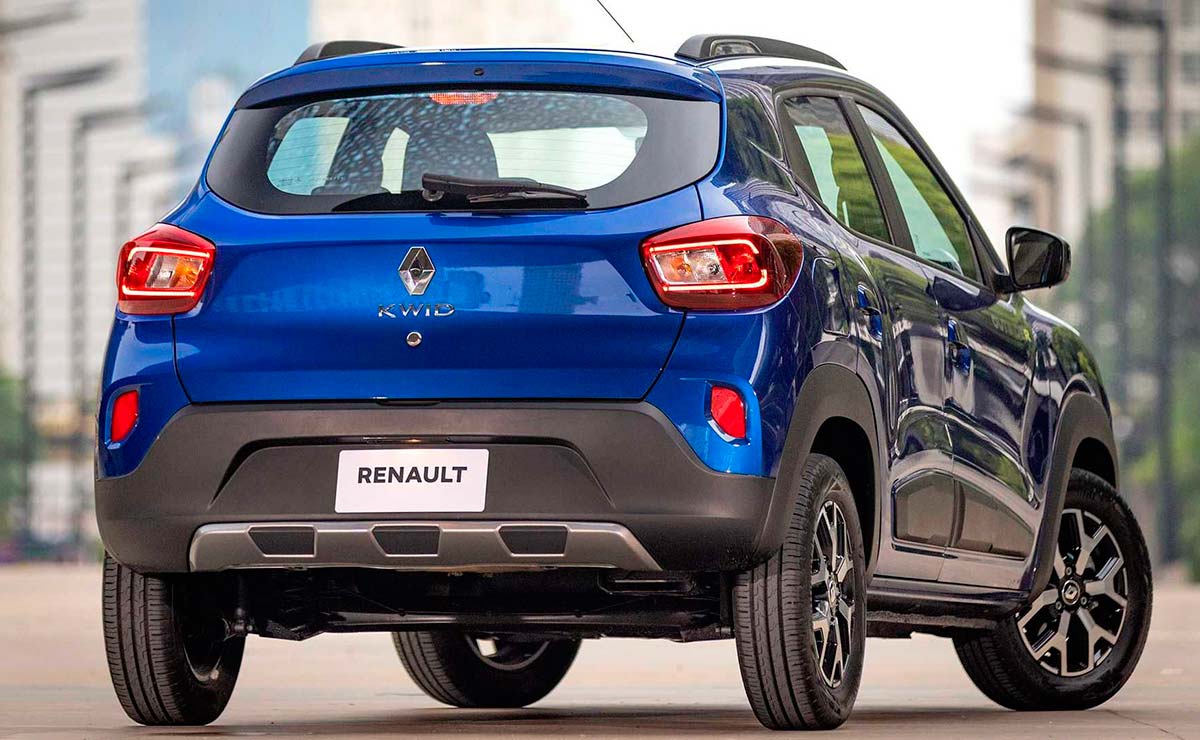 Renault Kwid Outsider 2023 trasera