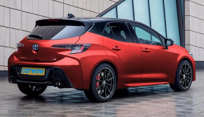 Toyota GR Corolla 2022 trasera