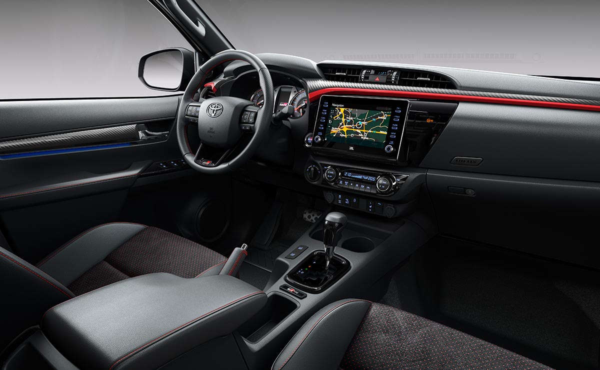 Toyota Hilux GR-Sport interior