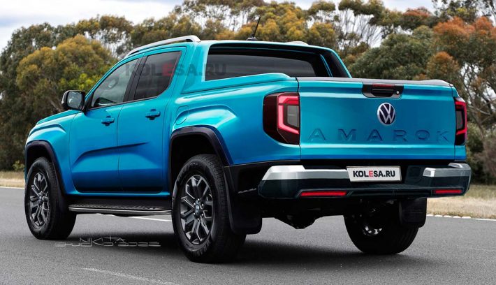 Volkswagen Amarok render portada