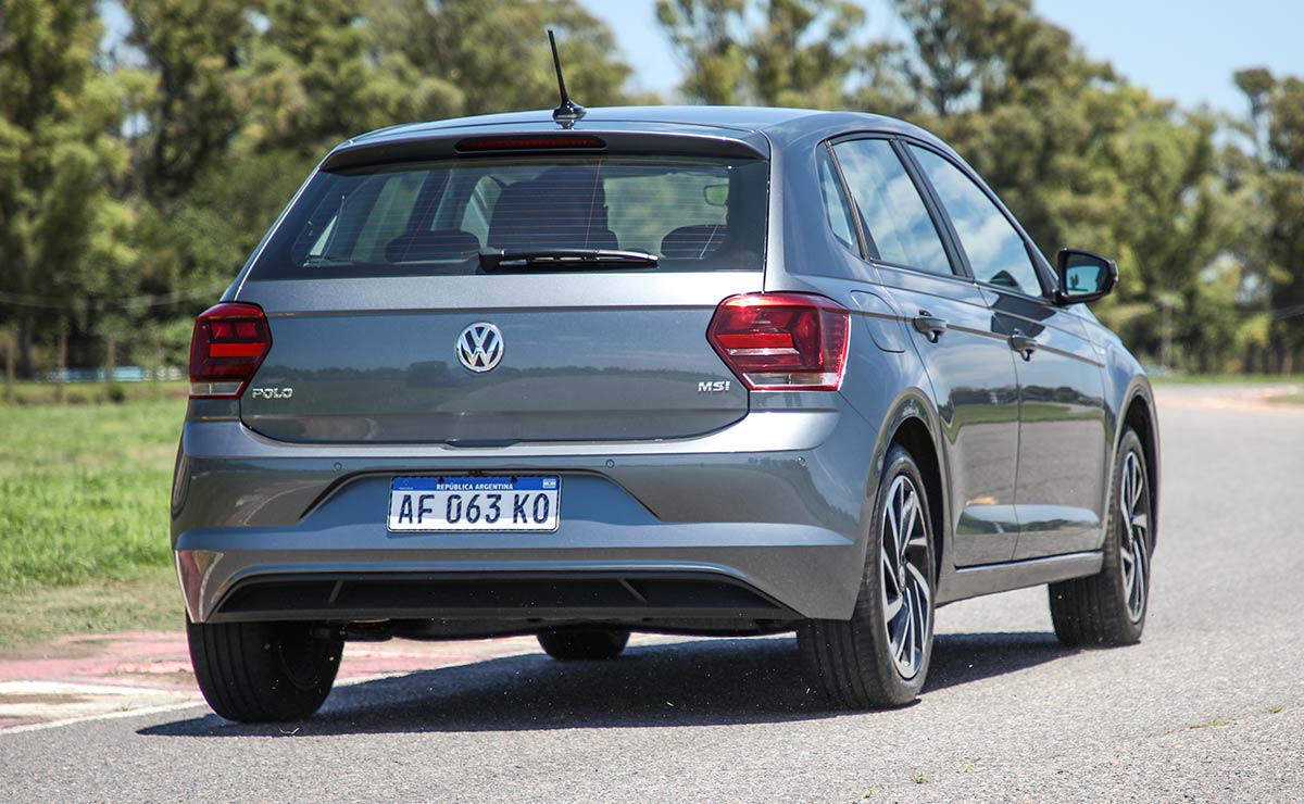 Volkswagen Polo highline test drive trasera