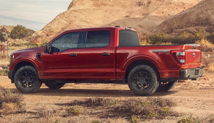 Nueva Ford F-150 Rattler perfil